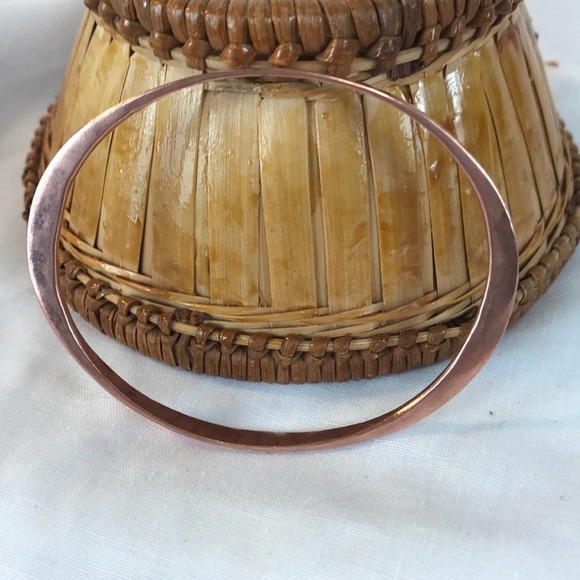 Vintage 1970s Jack Boyd Artisan Copper Bracelet California Modernist Jewelry - Picture 3 of 7